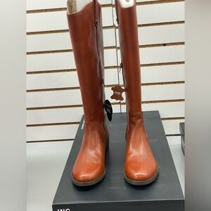 INC International Concepts Over the Knee Boots - Tan